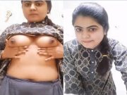 Sexy Indian Mall Shows Her Boobs