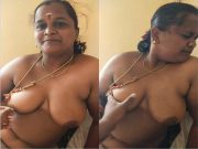 Tamil Aunty Blowjob and Boobs pressing Part 1