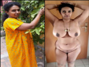 Tamil Mami Shows Nude Body